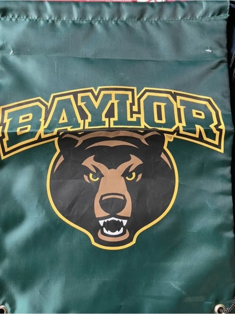 Baylor University Drawstring Backsack
